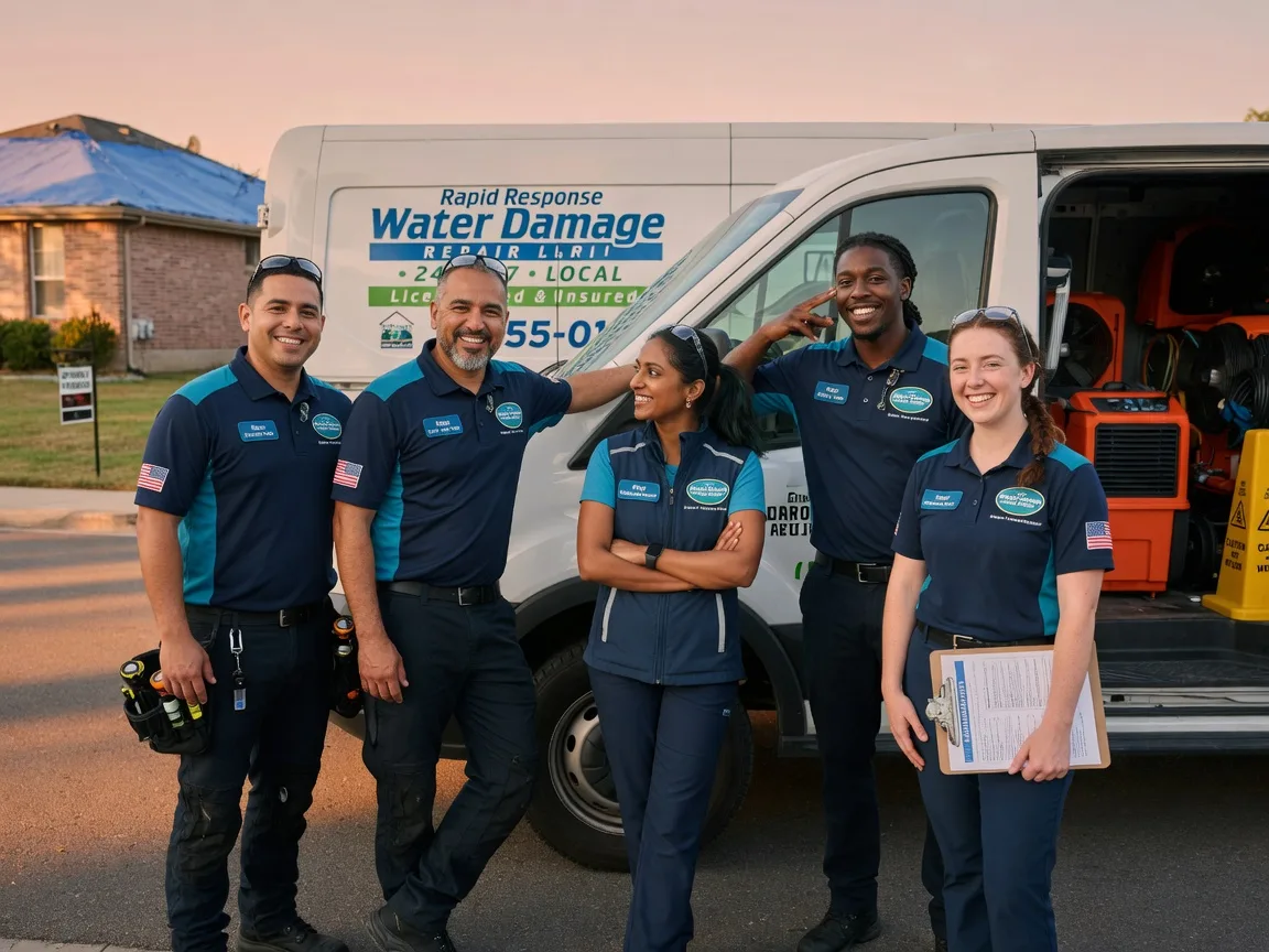 Water Damage Restoration company in Joaquin, TX